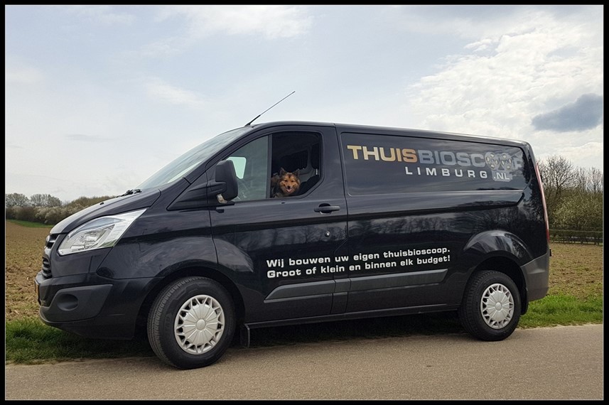 Thuisbioscoop Limburg busje